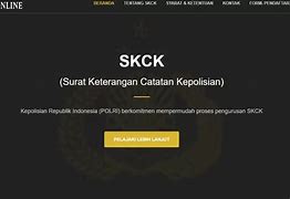 Situs Skck Polri Go Id